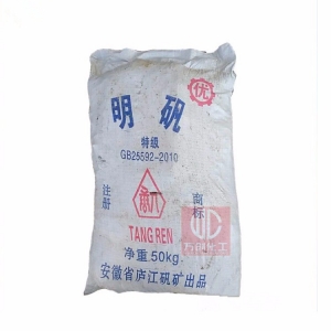 明礬，工業(yè)明礬，KAl(SO?)?·12H?O
